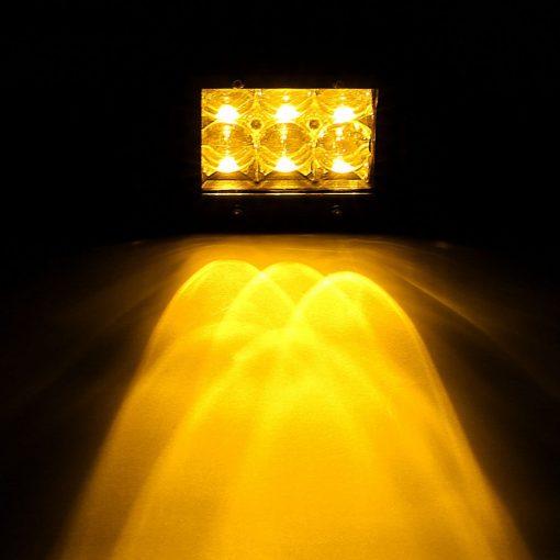 Par De Faros Leds Cree 4D Doble Color - Imagen 5