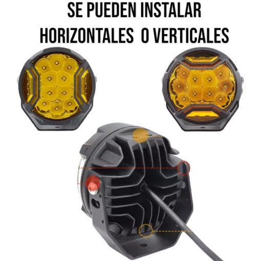 Set de faros premium 5" 60w - Imagen 6