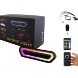 Luz LED Chase RGB Bluetooth