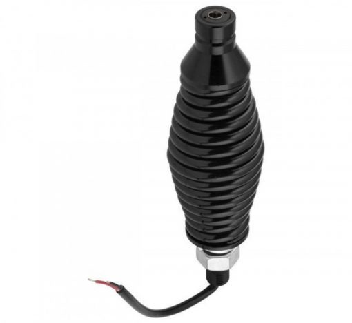 Antena Led Whip Bandera Ambar De 1.20 Minería con resorte - Imagen 2