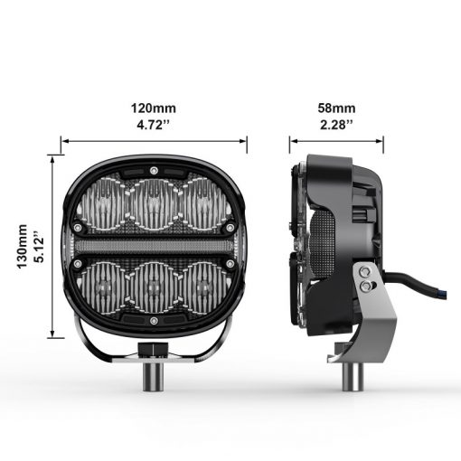 Nuevos faros led 5"DRL luz spot/flood - Imagen 6