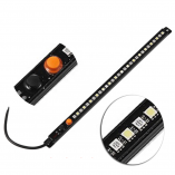 Barra De Luz Led Para Camping Bicolor 50 Cm 12v Overland